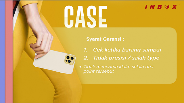 BANNER GARANSI PRODUCT CASE INBOX