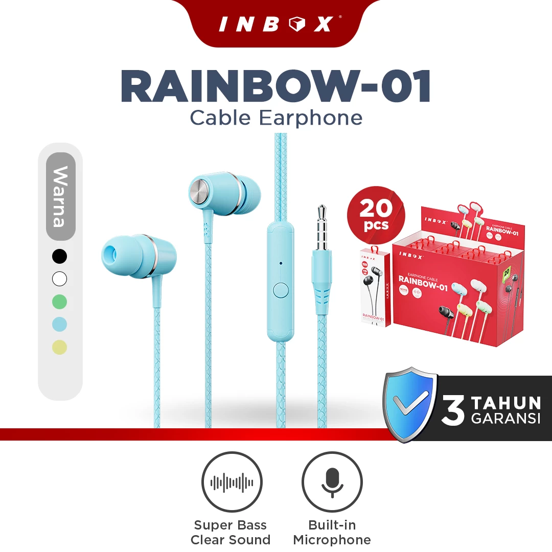 COVER INBOX RAINBOW-01 BOX