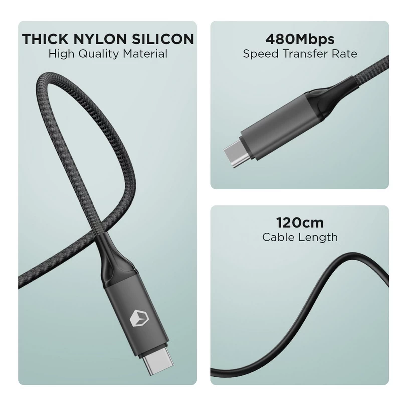 Flash Nylon Series Cable Data 20W-100W - Image 6