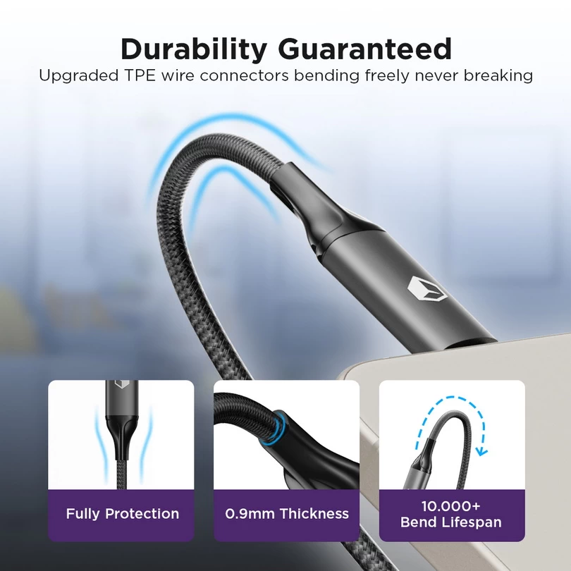 Flash Nylon Series Cable Data 20W-100W - Image 5
